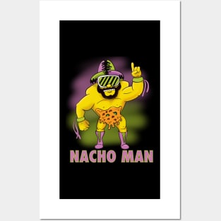 Nacho Man Wrestler Vintage Posters and Art